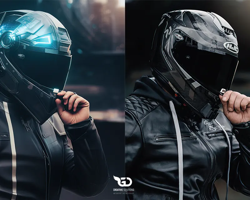 Concept Art Motobike and Bikers Custom Graphics